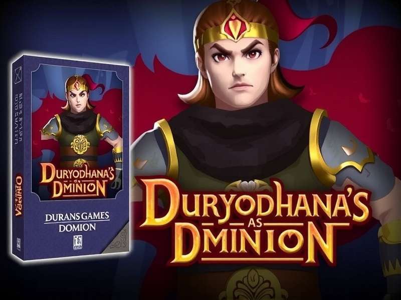 Duryodhana S Dominion Epic Battle Scene Duryodhana S Dominion Game Banner